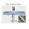 Gyro-Equipped RC Glider Airplane