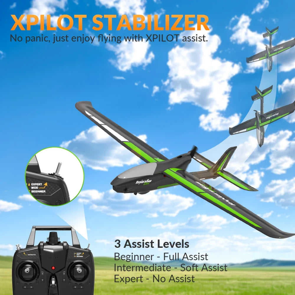Beginner Four Channel RC Trainer Plane